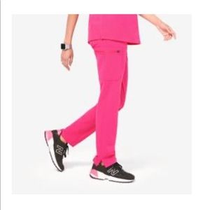 Figs Hot Pink Yola Small Scrub Pants *PRICE FIRM*